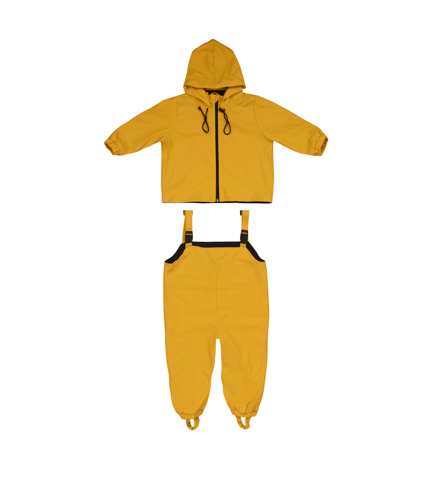 Ensemble imperméable bébé / enfant – Jaune