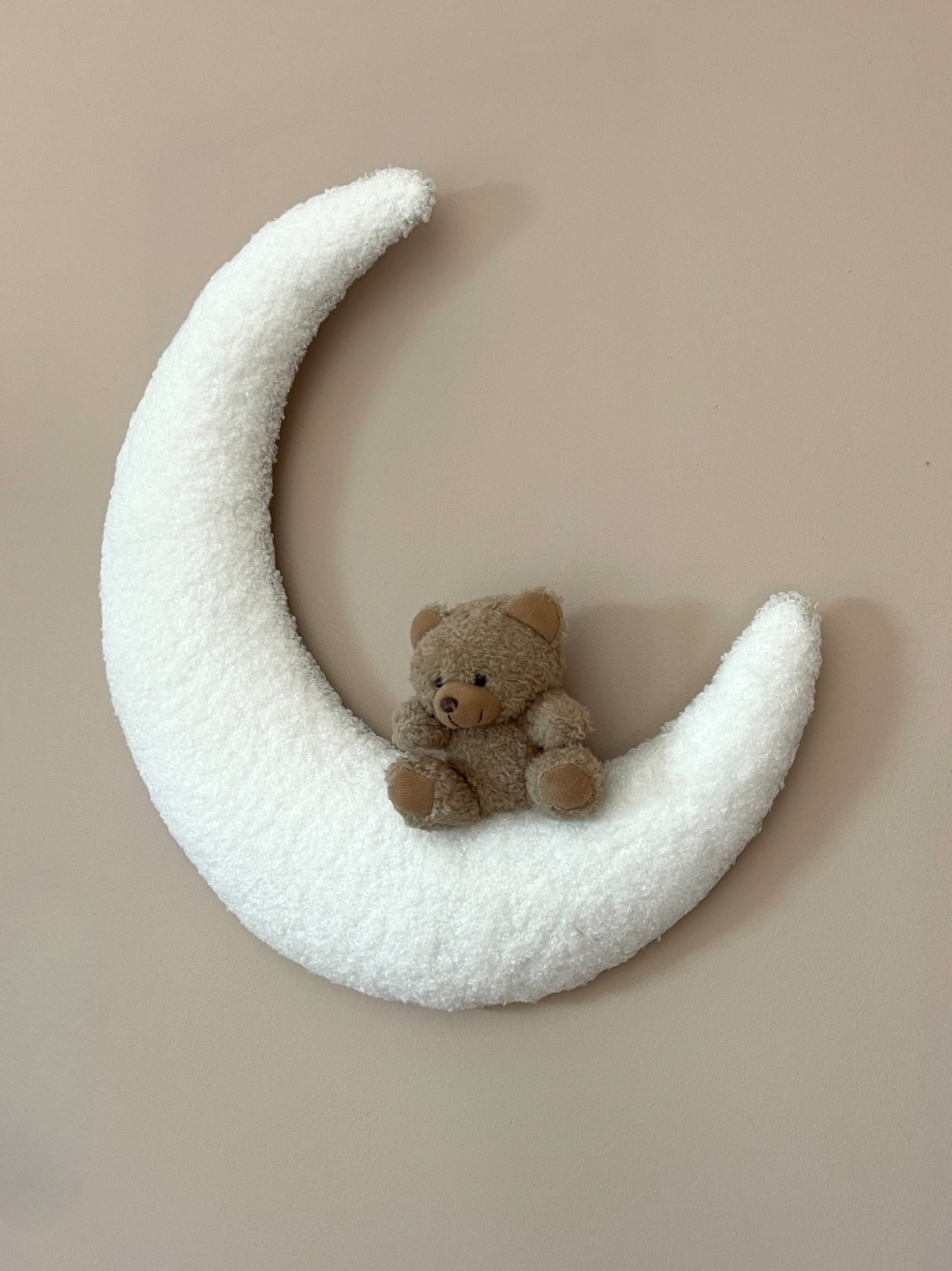 Lampe Murale Bébé Coton Bouclé - Lune & Ours