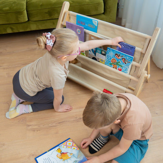 Montessori Bookshelf - Add-On for Climbing Frames